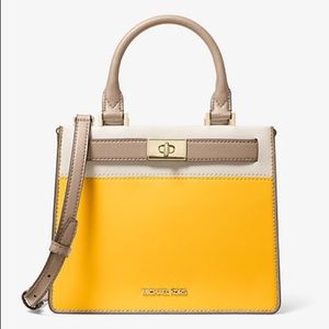 Michael kors block satchel